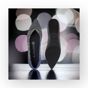 VHTF: Rothy’s ➤ The Point Ballet Ballerina Flat ➤ Granite Heather ➤ 7M ➤ Retired
